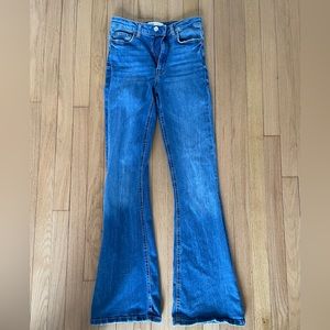 ZARA // High rise flare // 4